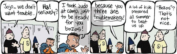 JumpStart on Wednesday September 10, 2014 Comic Strip
