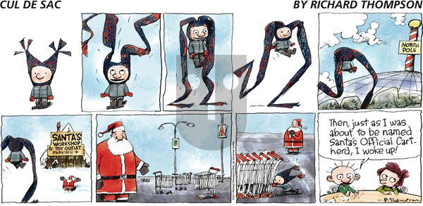 Cul de Sac on Sunday December 11, 2011 Comic Strip