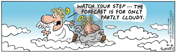 Frank and Ernest on Wednesday April 6, 2005 Comic Strip