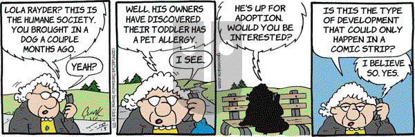 Lola on Monday October 13, 2014 Comic Strip