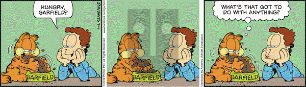 Garfield on Thursday July 4, 2019 Comic Strip