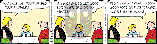 The Born Loser on Saturday May 10, 2014 Comic Strip