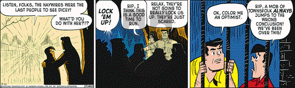 Rip Haywire on Tuesday February 11, 2020 Comic Strip