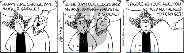 The Born Loser on Saturday November 3, 2007 Comic Strip
