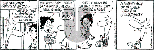 Baby Blues on Friday August 9, 1991 Comic Strip