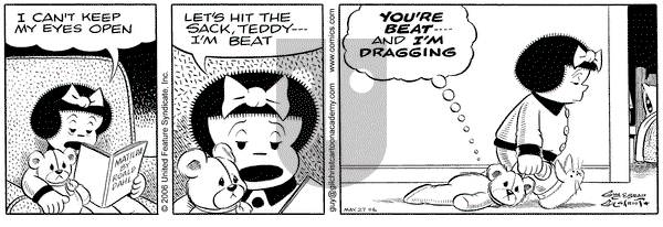 Nancy on Saturday May 27, 2006 Comic Strip