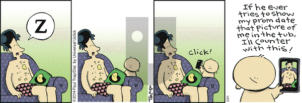 Thatababy - Friday March 21, 2014 Comic Strip