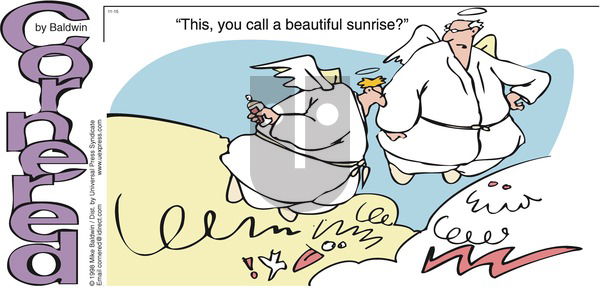 Cornered on Sunday November 15, 1998 Comic Strip