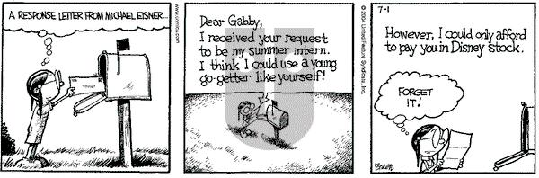 Grand Avenue on Thursday July 1, 2004 Comic Strip