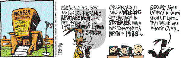 La Cucaracha on Friday September 15, 2006 Comic Strip