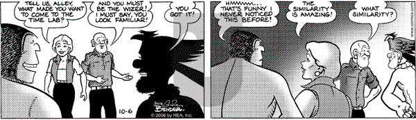Alley Oop on Friday October 6, 2006 Comic Strip