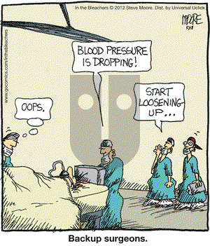 In the Bleachers on Friday May 18, 2012 Comic Strip