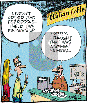 Reality Check on Saturday April 18, 2015 Comic Strip
