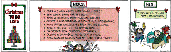 Cathy Classics on Saturday December 1, 2007 Comic Strip