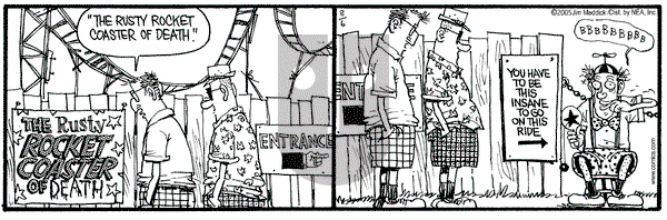 Monty on Saturday August 6, 2005 Comic Strip