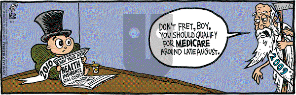 La Cucaracha on Friday January 1, 2010 Comic Strip