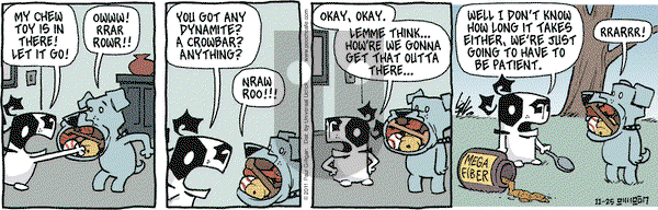 Pooch Cafe on Friday November 25, 2011 Comic Strip