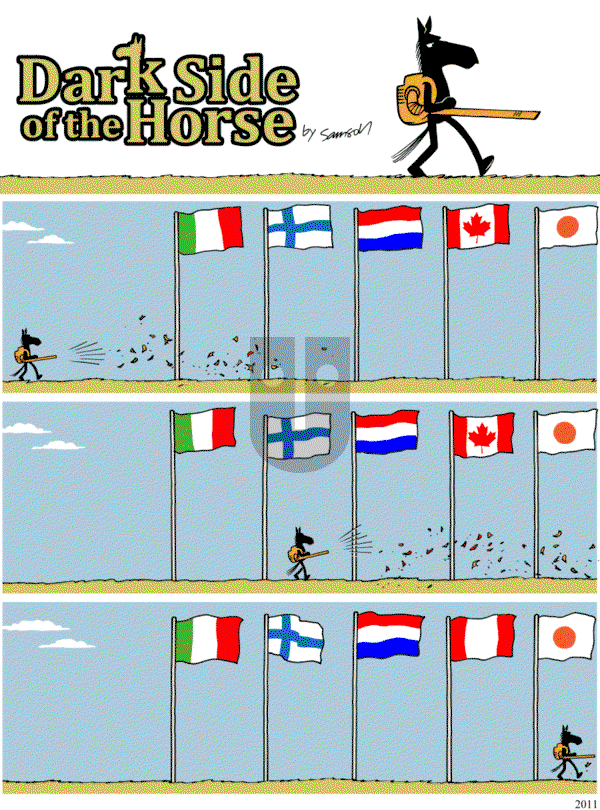 Dark Side of the Horse on Tuesday September 2, 2014 Comic Strip