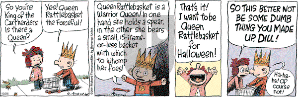 Cul de Sac on Wednesday October 26, 2011 Comic Strip