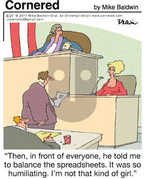 Cornered - Tuesday September 27, 2011 Comic Strip