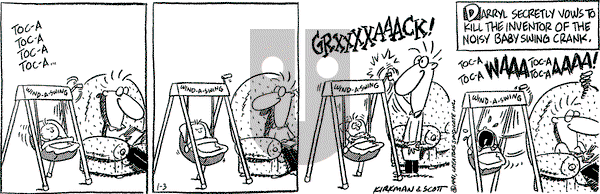 Baby Blues on Thursday January 3, 1991 Comic Strip