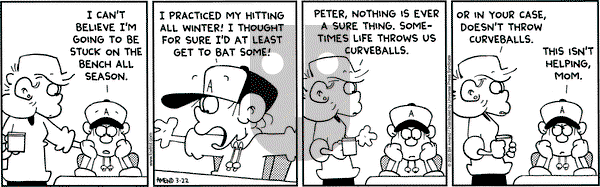 FoxTrot on Tuesday March 22, 2005 Comic Strip