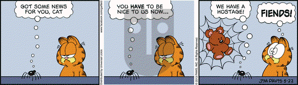 Garfield on Wednesday May 22, 2013 Comic Strip