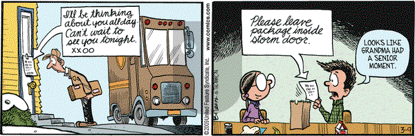 Grand Avenue on Monday March 9, 2009 Comic Strip