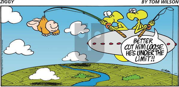 Ziggy on Sunday May 4, 2025 Comic Strip