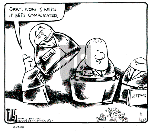 Tom Toles - Wednesday November 19, 2008 Comic Strip