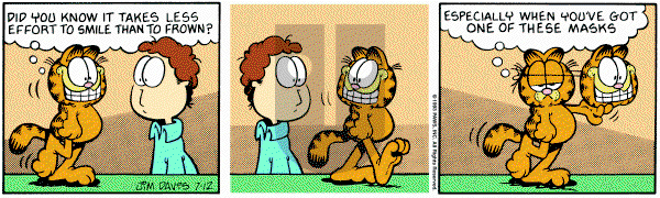 Garfield on Monday July 12, 1993 Comic Strip