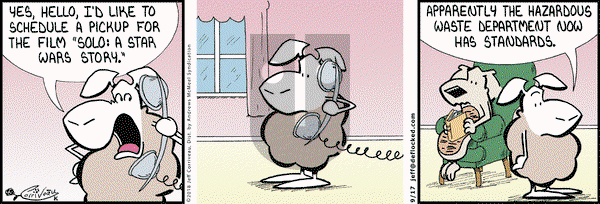 DeFlocked on Monday September 17, 2018 Comic Strip