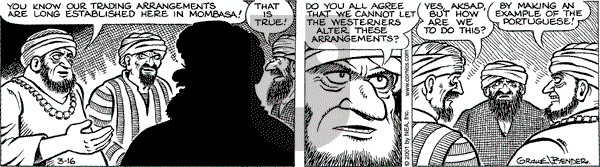 Alley Oop on Friday March 16, 2001 Comic Strip