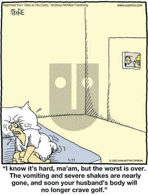 In the Bleachers on Tuesday January 11, 2005 Comic Strip