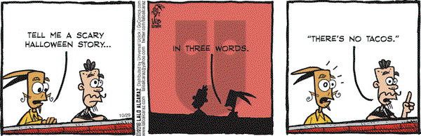 La Cucaracha on Saturday October 29, 2016 Comic Strip