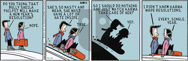 Grand Avenue on Wednesday December 31, 2025 Comic Strip