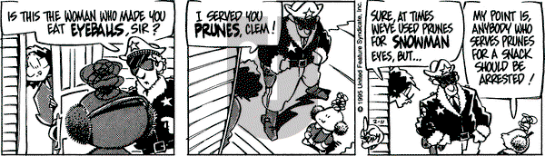 Rose is Rose on Saturday February 11, 1995 Comic Strip