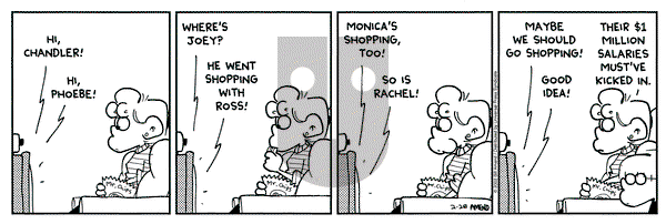 FoxTrot on Thursday February 28, 2002 Comic Strip