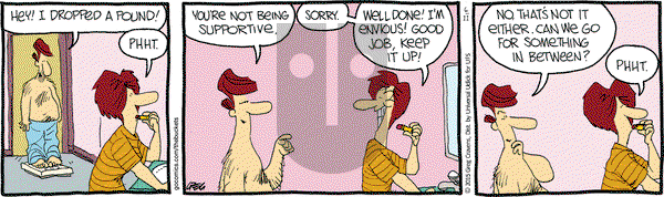 The Buckets on Thursday June 11, 2015 Comic Strip