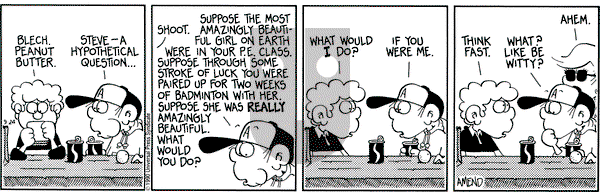 FoxTrot on Sunday September 24, 1995 Comic Strip