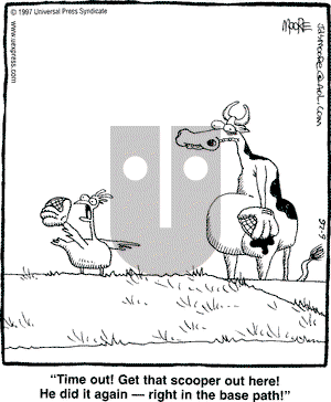 In the Bleachers - Thursday June 26, 1997 Comic Strip