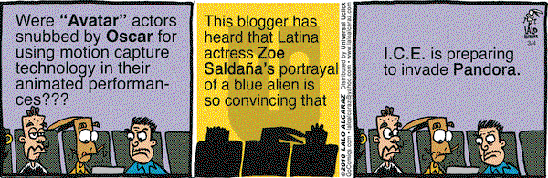 La Cucaracha - Thursday March 4, 2010 Comic Strip