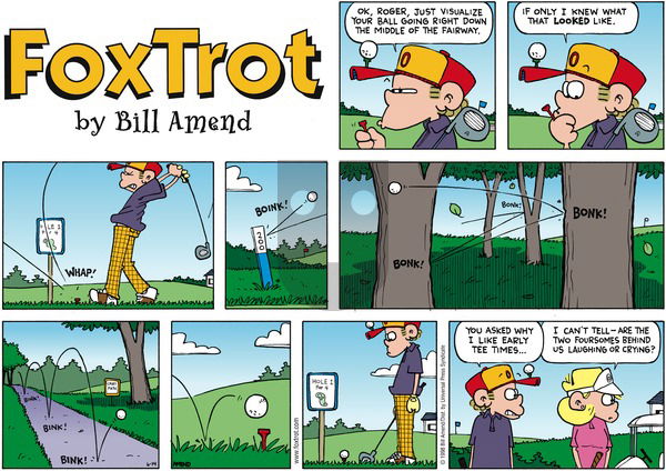 FoxTrot on Sunday June 14, 1998 Comic Strip