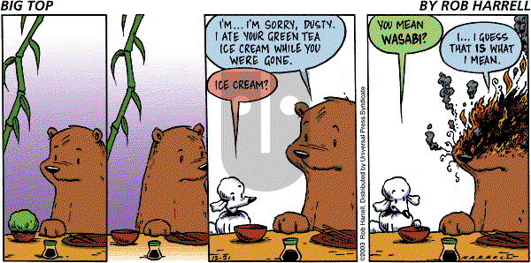 Big Top on Wednesday March 10, 2004 Comic Strip