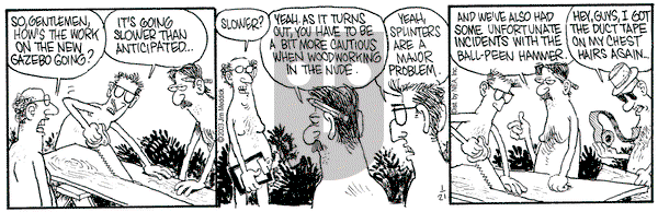 Monty on Tuesday January 21, 2003 Comic Strip