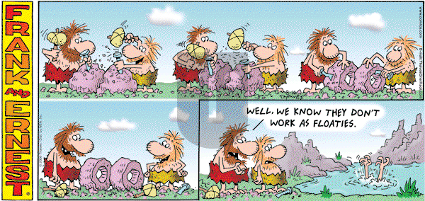 Frank and Ernest on Sunday August 16, 2009 Comic Strip