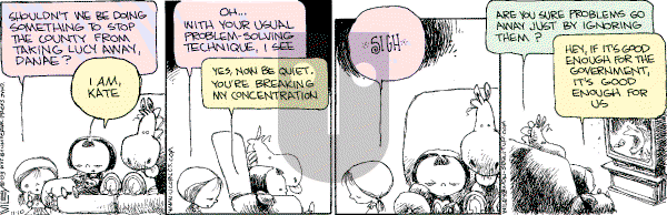 Non Sequitur on Monday November 10, 2003 Comic Strip