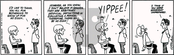 Doonesbury on Saturday January 8, 1972 Comic Strip