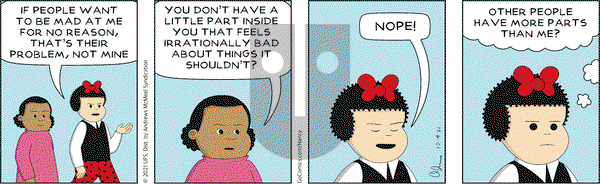Nancy on Monday October 4, 2021 Comic Strip