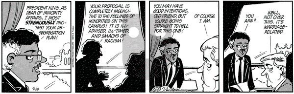 Doonesbury on Monday September 20, 1993 Comic Strip